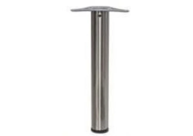 Tafelpoot Diameter 60mm in hoogte verstelbaar tussen 710 - 735mm per stuk