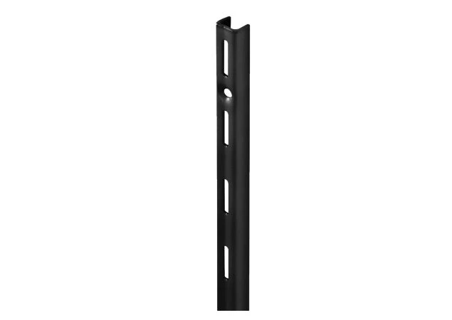 Enkele wandrail - 495mm - Zwart