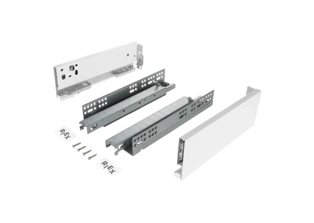 Easyfix Zelfbouw lade - Hoogte 121mm - Lengte 600mm - Wit