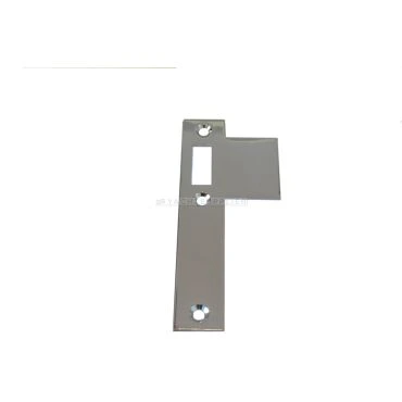 Sluitplaat 106 - Links - Loop - Messing gepolijst chroom - S&B 226302.6