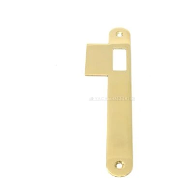 Sluitplaat 104K Loop Rs150mm Messing gepolijst Rond