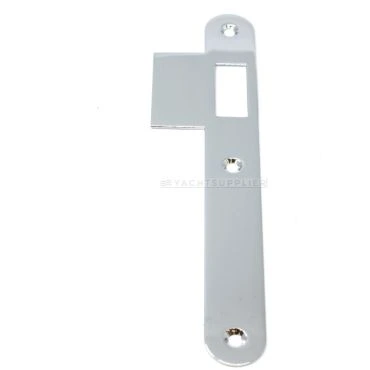 Sluitplaat 104K Loop Rs150mm Messing Chroom Rond