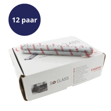 Kogelladegeleider Volledig uittrekbaar - 700mm - Draagvermogen 45kg - Demontabel - Zink gecoat - 12 paar