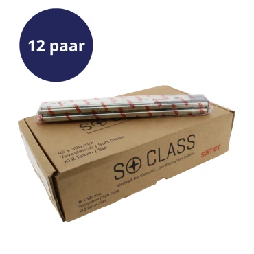 Kogelladegeleider - Zwart - 300mm - Volledig uittrekbaar - Soft-close - Demontabel - 30kg - 12 paar