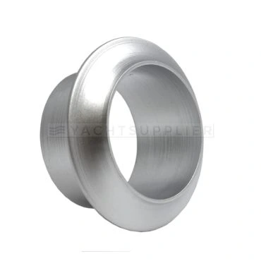 Rozet Inboorring Massief messing mat verchroomd - Plaatdikte: 16mm