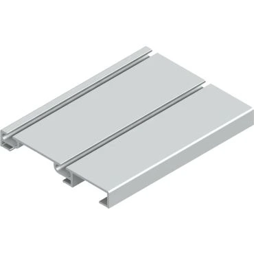 Schuifdeurrail Aluminium - 6000mm