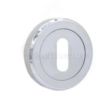 Klavier rozet rond Ø51mm Chroom gepolijst