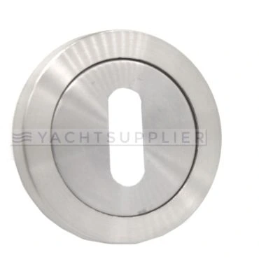 Klavier rozet rond Ø52mm Rvs geborsteld per stuk