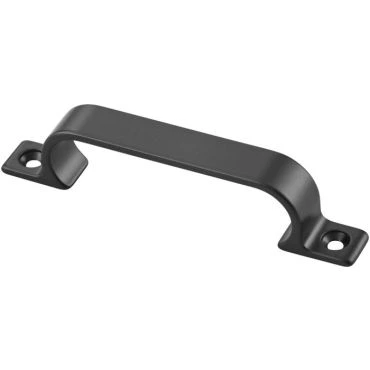 Greep 112mm opschroevend - Mat Zwart - HOH: 96mm