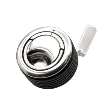 Luiksluiting Rvs 316 gepolijst Buitenwerks Ø75mm