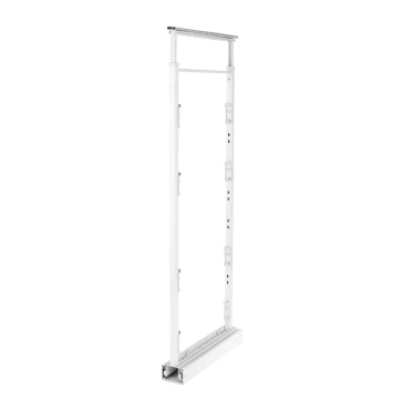 Apothekersframe met geleiders - Kasthoogte 1400-1550mm - Wit