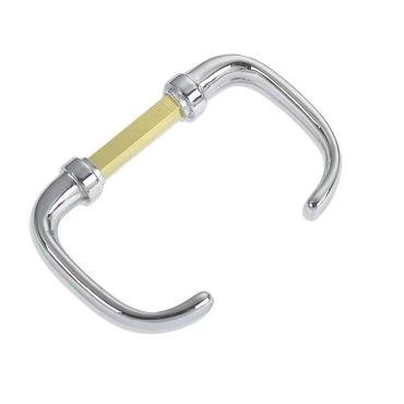 Deurklink - Chroom - 8mm krukstift - Per Paar