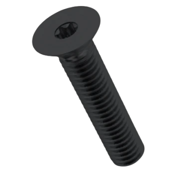 Tapbout M5x40mm verzonken kop Torx 25 - Rvs 316 - DIN 965 ISO 14581 - per 100 stuks