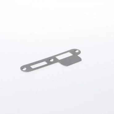 Sluitplaat Pc/Wc 1200  Ls/Rs  Rvs Afgerond