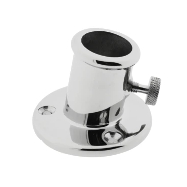 Vlaggenstokhouder - Rvs 304 - ø26mm - Inclusief vastzet schroef