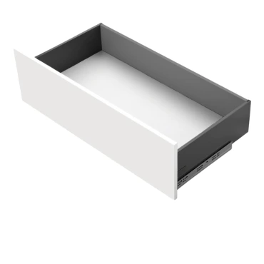 Lade op maat - Soft-close & Push-to-open - Hoogte: 170mm - Diepte: 400mm - Antraciet