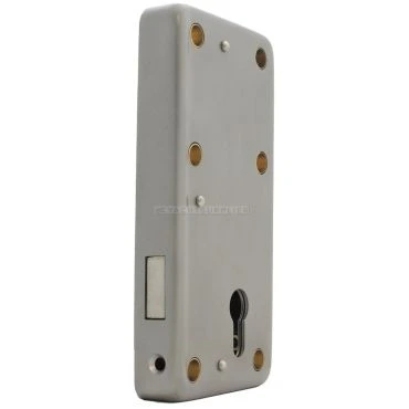 Oplegkastslot Cilinder - Rechts naar binnen draaiend - Mat Rvs 304 - N-110301