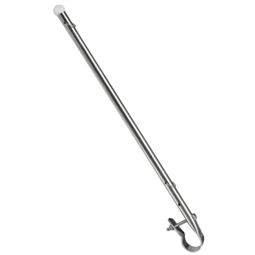 Vlaggenstok L 610mm Ø25mm Rvs 316